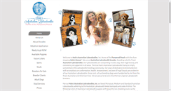 Desktop Screenshot of haleslabradoodles.com