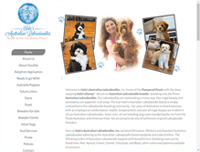 Tablet Screenshot of haleslabradoodles.com